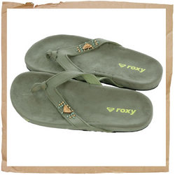 Roxy Hestia Flip Flop Green