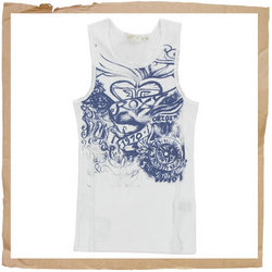 Roxy Hilo New Order Vest White