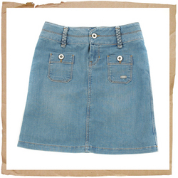 Roxy Jane A Skirt Blue