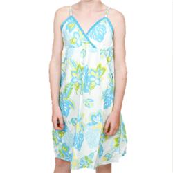 roxy Jnr Broken Hearts Dress - Blue