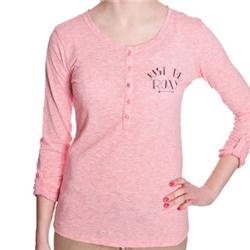 Roxy Just Be 3/4 T-Shirt - Soft Pink