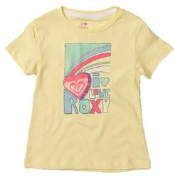 Roxy Kids Heart Lover T-Shirt - Sunny Yellow