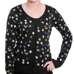 roxy Ladies La Latina Sweatshirt - Caviar