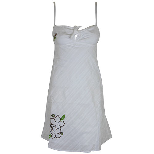 Roxy Ladies Roxy Cookie Mountain Dress Wht