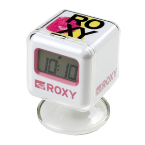 Ladies Roxy Digital Alarm Clock. Pink
