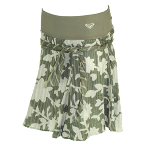 Roxy Ladies Roxy Miss Yankee Skirt. Pewter