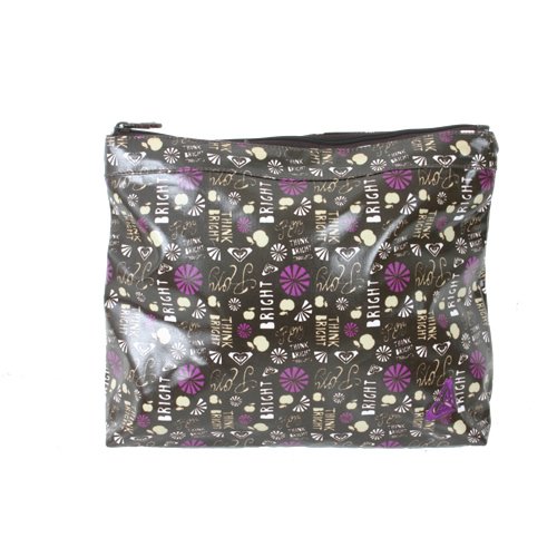 Ladies Roxy Never Forgotten Wash Bag Sparkling Grape