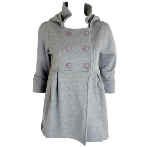 Roxy Ladies Roxy Orange Crush 3/4 Sleeve Jacket Heather Grey