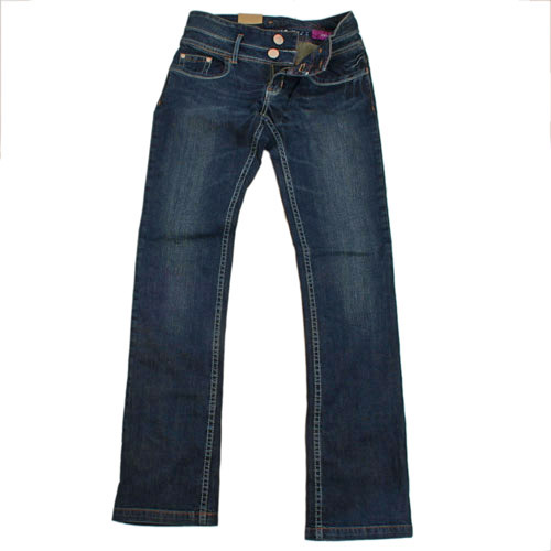 Ladies Roxy Pokks Jean Aged Blue