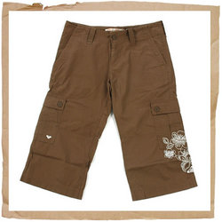 Roxy Melissa Crop Pants Brown