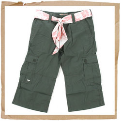 Melissa Crop Pants Green