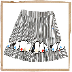 Roxy My Little Skirt Black/White