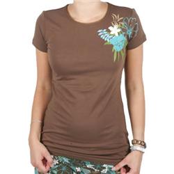 roxy PJs Party T-Shirt - Brown