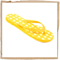 Roxy Poix Flip Flop Yellow