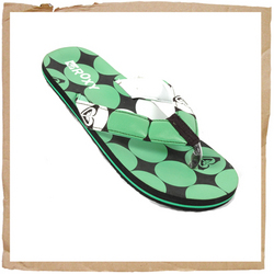Roxy Polka Flip Flop Black