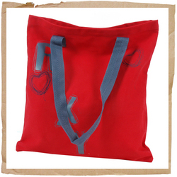 Roxy Read My Mind Tote Red