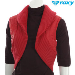 Roxy Sea Shrug Knit Red