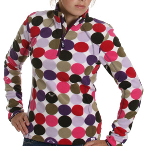 Roxy Snow Flake Fleece - Gingo Dots Purp