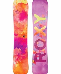Roxy Sugar Banana Snowboard Watercolour - 146