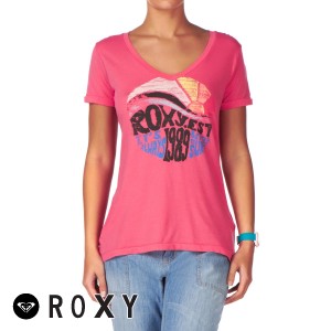 Roxy T-Shirts - Roxy Baji Cali T-Shirt - Passion