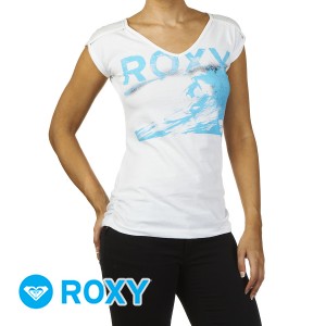 Roxy T-Shirts - Roxy Catwalk Green T-Shirt -