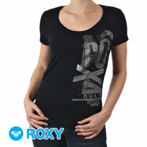 Roxy T-Shirts - Roxy Duke 2 T-Shirt - True Black