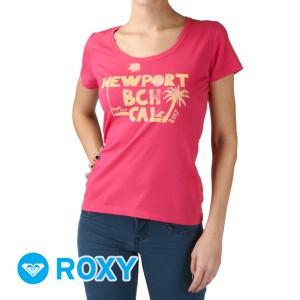 Roxy T-Shirts - Roxy Duke Screen Newport T-Shirt