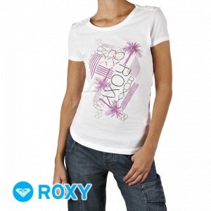 T-Shirts - Roxy Dutiful Girl T-Shirt - White
