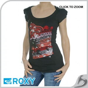 Roxy T-Shirts - Roxy Glory T-shirt - Dark