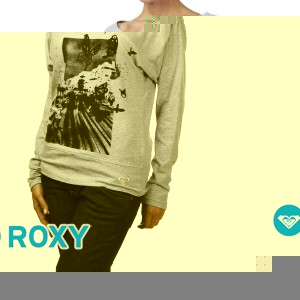 Roxy T-Shirts - Roxy Look Out Green Long Sleeve