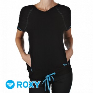 Roxy T-Shirts - Roxy Motta T-Shirt - True Black