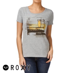 Roxy T-Shirts - Roxy Ocean Land T-Shirt - Light