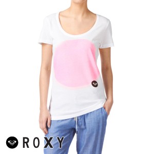 Roxy T-Shirts - Roxy Orb T-Shirt - White
