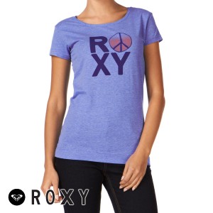 T-Shirts - Roxy Peace T-Shirt - Peri