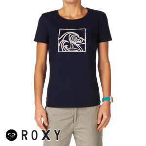 Roxy T-Shirts - Roxy Surfing Logo T-Shirt -