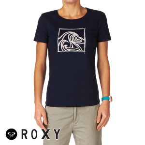 Roxy T-Shirts - Roxy Surfing Logo T-Shirt -