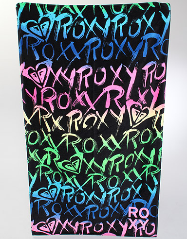 Roxy Twilight Beach towel - True Black
