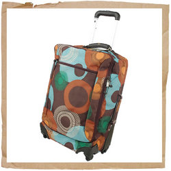 Roxy Weekend Break Trolley Brown