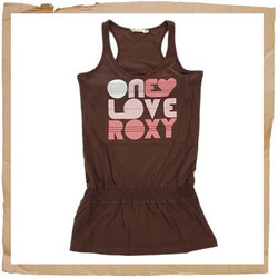 Roxy Why One Love Vest Choc Brown