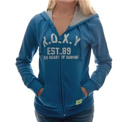 Roxy Winter Brights Zip Hood - Blue