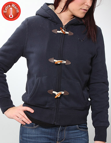 Roxy Winter Love Sherpa lined zip hoody - Eclipse