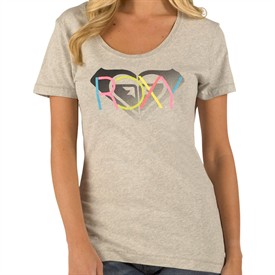 Roxy Womens Duke Screen Flash MSP T-Shirt Light