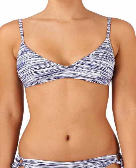 Roxy Womens Roxy Athletic Bra Bikini Top - Road Less