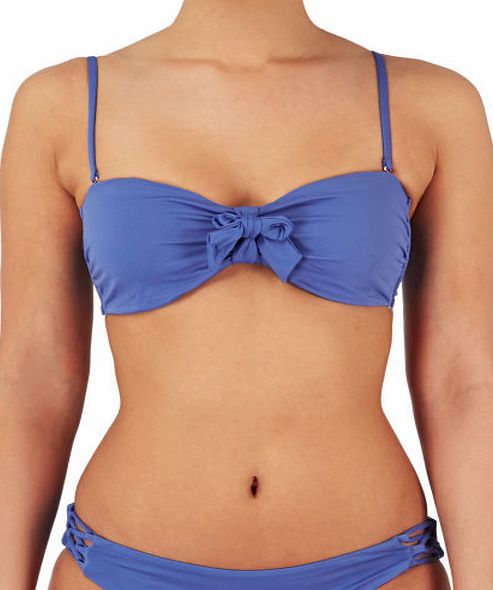 Roxy Womens Roxy Bandeau Bikini Top - Chambray