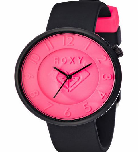Roxy Womens Roxy Fun Heart Watch - Black/pink