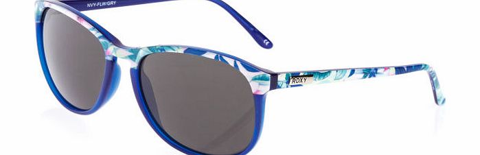 Roxy Womens Roxy Josephine Sunglasses - Navy-flower