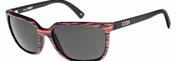 Roxy Womens Roxy Laetitia Sunglasses - Black-Ln/Grey