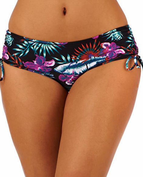 Roxy Womens Roxy Onshore Bikini Bottom - True Black