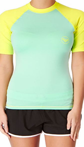 Roxy Womens Roxy Sea Bound Short Sleeve Rash Vest -