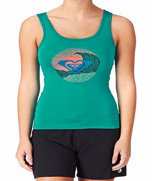 Roxy Womens Roxy Sunshine Life Tank Top Surf Tee -